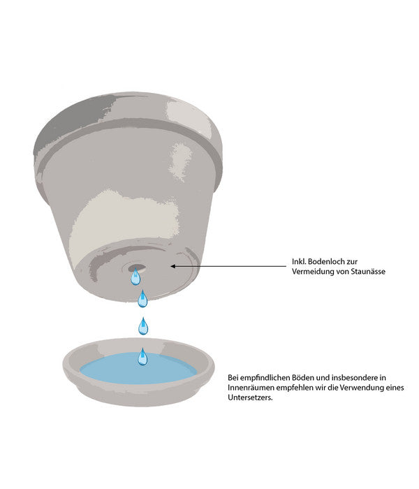  Climaqua Schiefer-Säule Pylo, Quadratisch